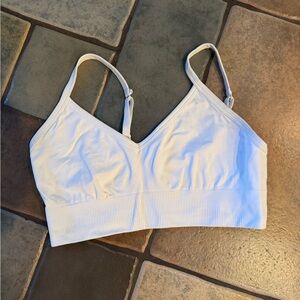 Lululemon Athletica White Sports Bra